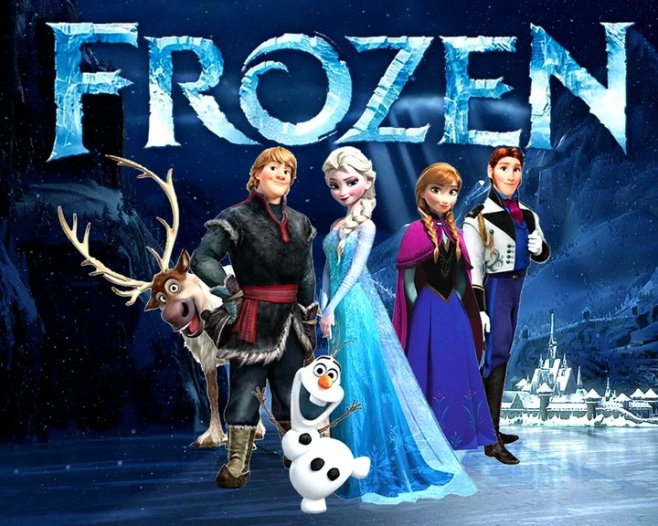 Frozen World Puzzle Image
