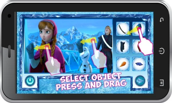 Frozen World Puzzle Screenshot Image #2