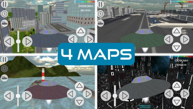 Airport UFO Simulator Screenshot Image