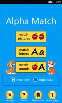Alpha Match Screenshot Image