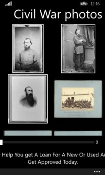 Civil War Photos Screenshot Image