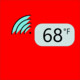 WiFi Thermostat Icon Image