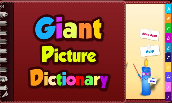 Giant Picture Dictionary Screenshot Image
