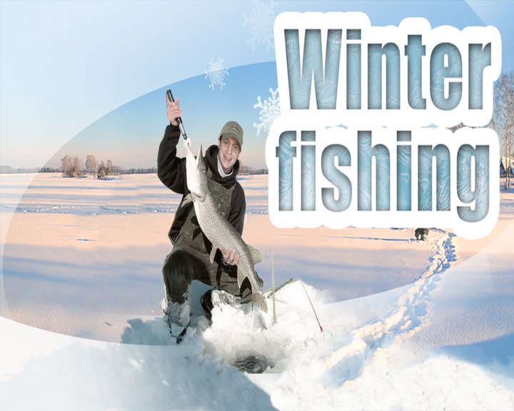 Winter Fishing 3D Image