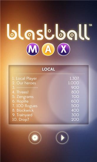 BlastBall MAX Screenshot Image
