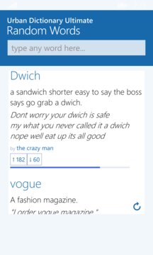 Urban Dictionary Ultimate App Screenshot 1
