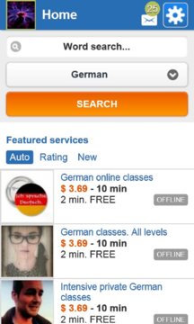 German Teacher Online Screenshot Image
