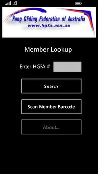 HGFA Scan Screenshot Image