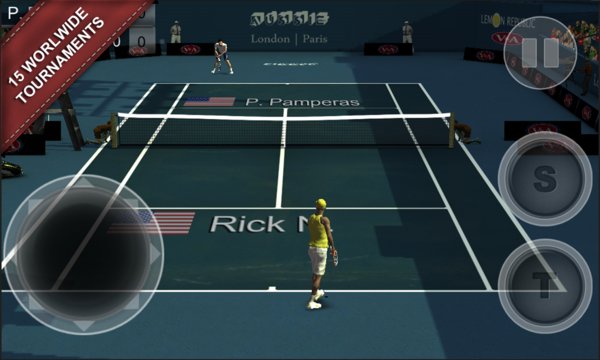 Cross Court Tennis 2 Screenshot Image