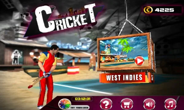 Cricket 3D World Street Challenge Screenshot Image