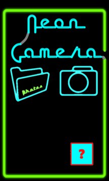 Neon Camera Screenshot Image