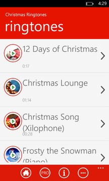 Christmas Ringtones + Screenshot Image