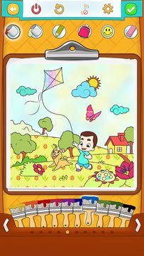 Spring Coloring Pages Screenshot Image