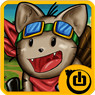 Fly Cat Icon Image