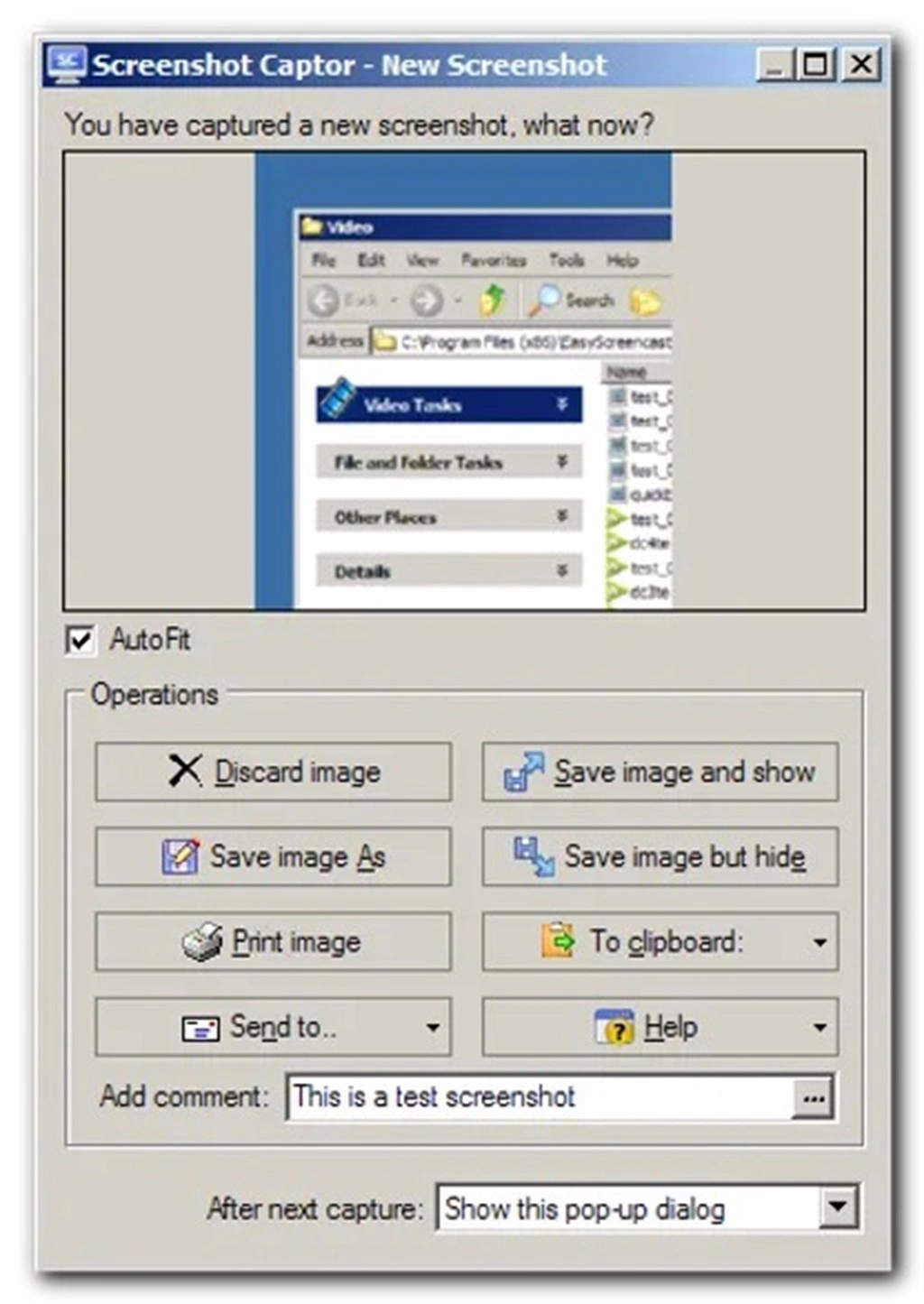 Screenshot Captor Screenshot Image