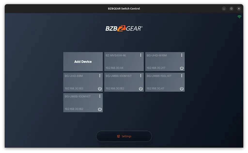 Bzbgear Switch Control Screenshot Image #4