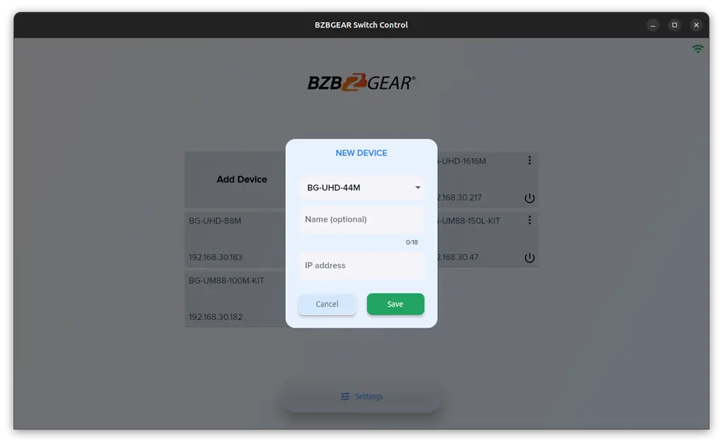 Bzbgear Switch Control Screenshot Image #6