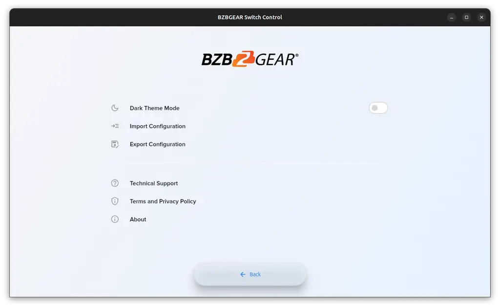 Bzbgear Switch Control Screenshot Image #8