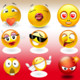 Emoji Emotional and funny stickers for All SNS Icon Image