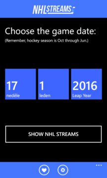 NHL TV Streams Screenshot Image