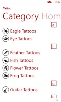 TattooDesigns Screenshot Image