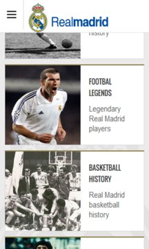 Real Madrid Football Screenshot Image
