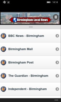Birmingham Local News Screenshot Image