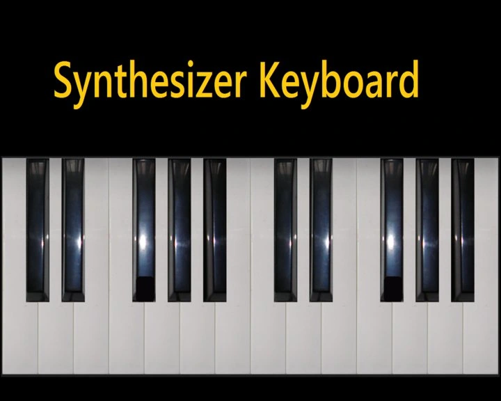 Synthesizer Keyboard Image