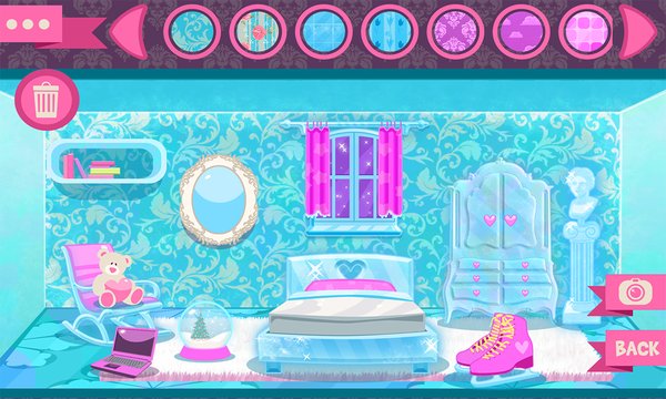 Ice Castle Princess Doll House Screenshot Image