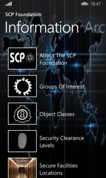 SCP Foundation Screenshot Image