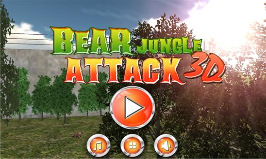 Bear Jungle Attack Screenshot Image