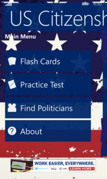 US Citizenship Test Screenshot Image