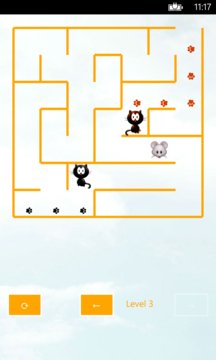 Cat Maze Race App Screenshot 1