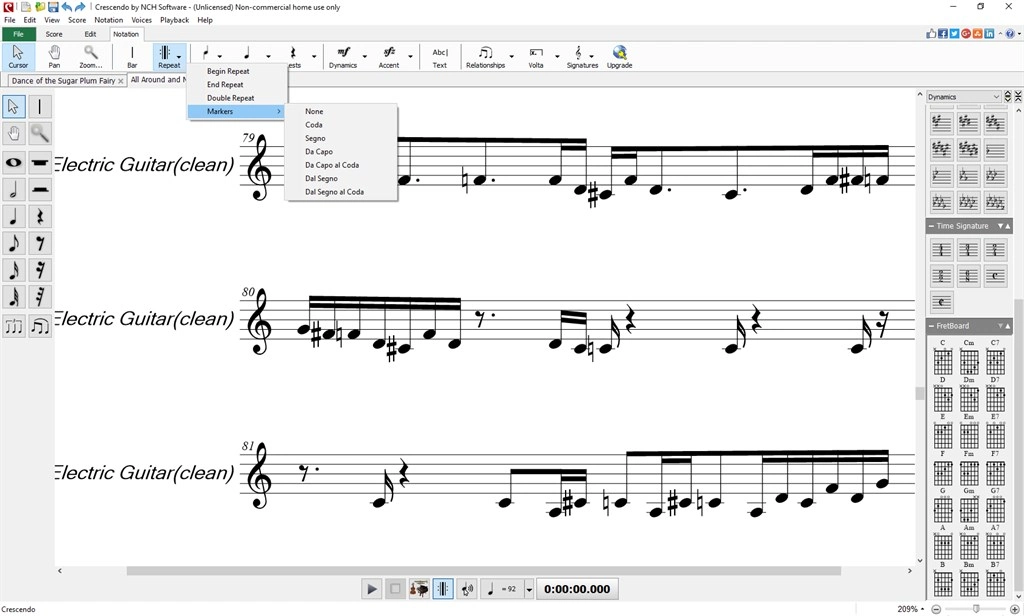 Crescendo Music Notation Screenshot Image #2