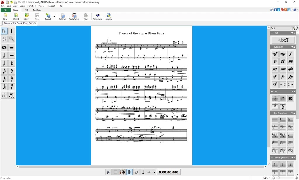 Crescendo Music Notation Screenshot Image #3