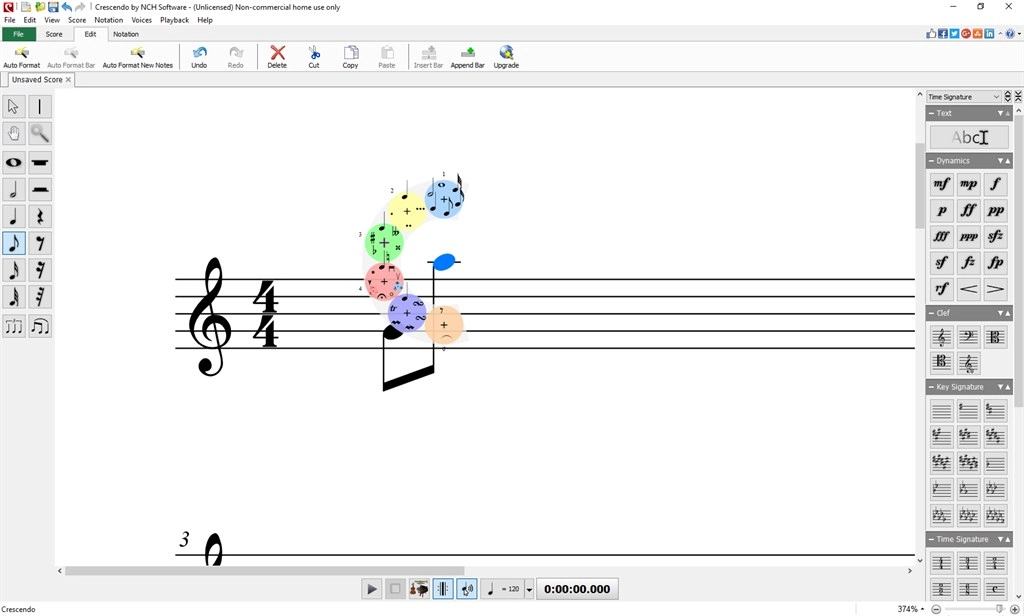 Crescendo Music Notation Screenshot Image #4