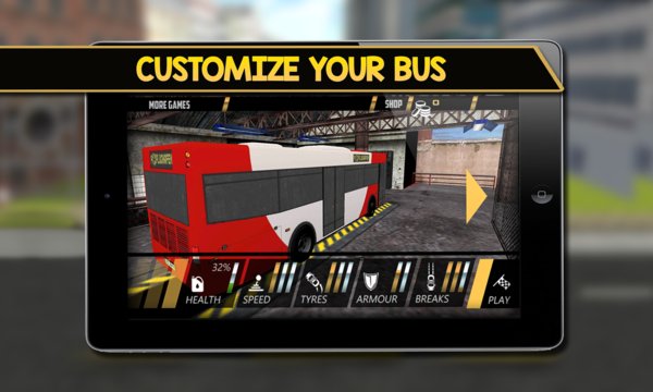 Bus Parking Simulator 3D Screenshot Image