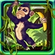 Monkey Death Jump Icon Image