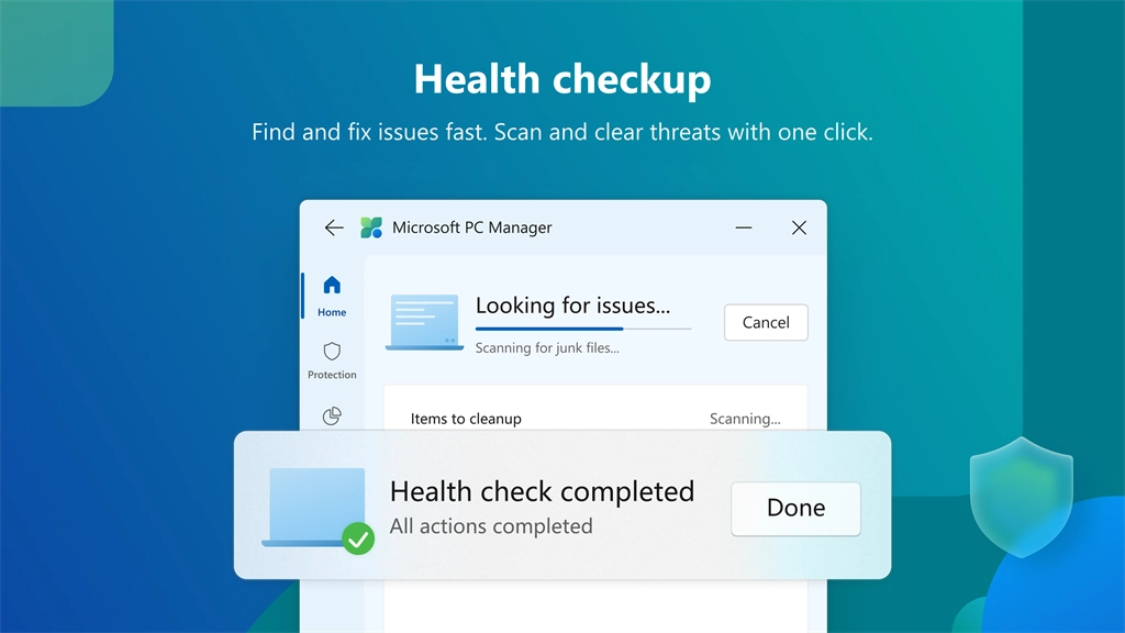 Microsoft PC Manager Screenshot Image