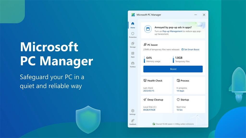 Microsoft PC Manager Screenshot Image #2