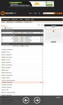 Mobile Soccerway Screenshot Image
