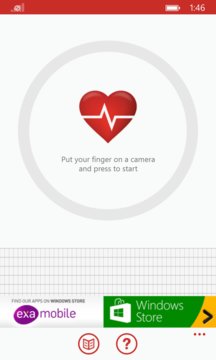 Cardiograph Heart Rate Monitor Screenshot Image