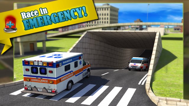 Ambulance Rescue Simulator 3D Screenshot Image