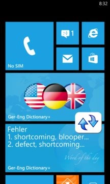 German English Dictionary+ Screenshot Image