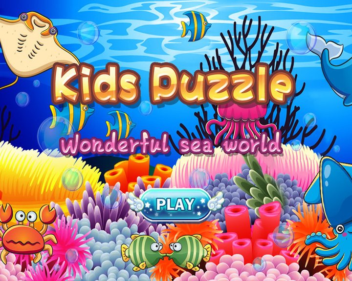 Kids Puzzle - Wonderful Sea World