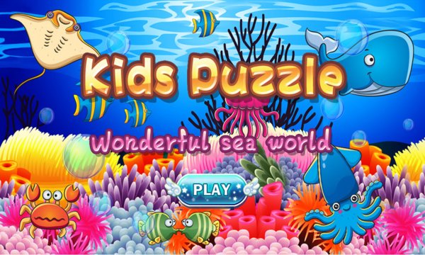Kids Puzzle - Wonderful Sea World Screenshot Image