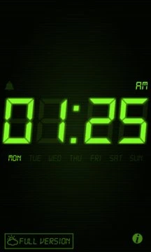 Night Stand Clock Lite Screenshot Image