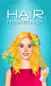 Hair Makeover - Salon Game Screenshot Image