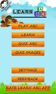 ABC with Veggies Screenshot Image