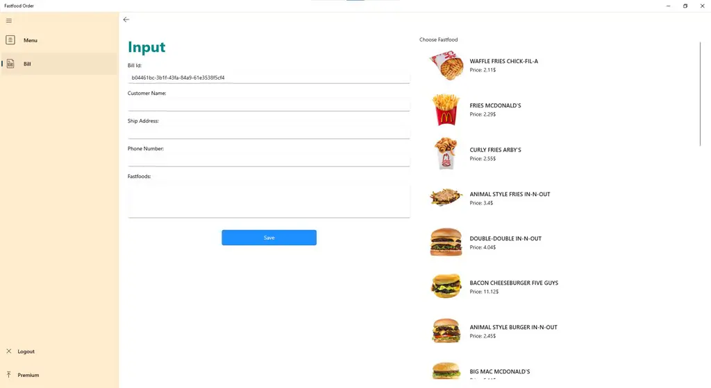 Fastfood Order Screenshot Image #4